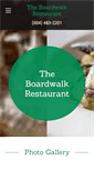 Mobile Screenshot of boardwalkrestaurantpowellriverlund.com